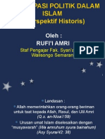 Partisipasi Politik Dalam Islam (Perspektif Historis)