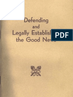 1950 Defending and Legally Establishing The Good News