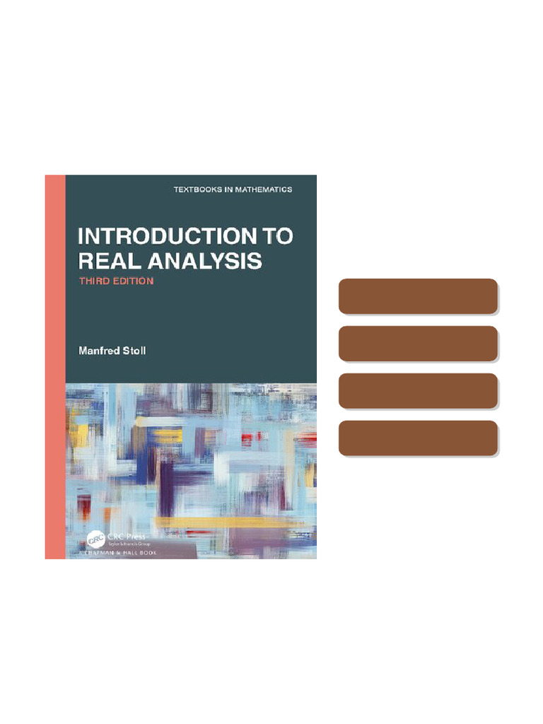 Introduction to Real Analysis 3rd Edition Manfred Stoll lifetime access ...