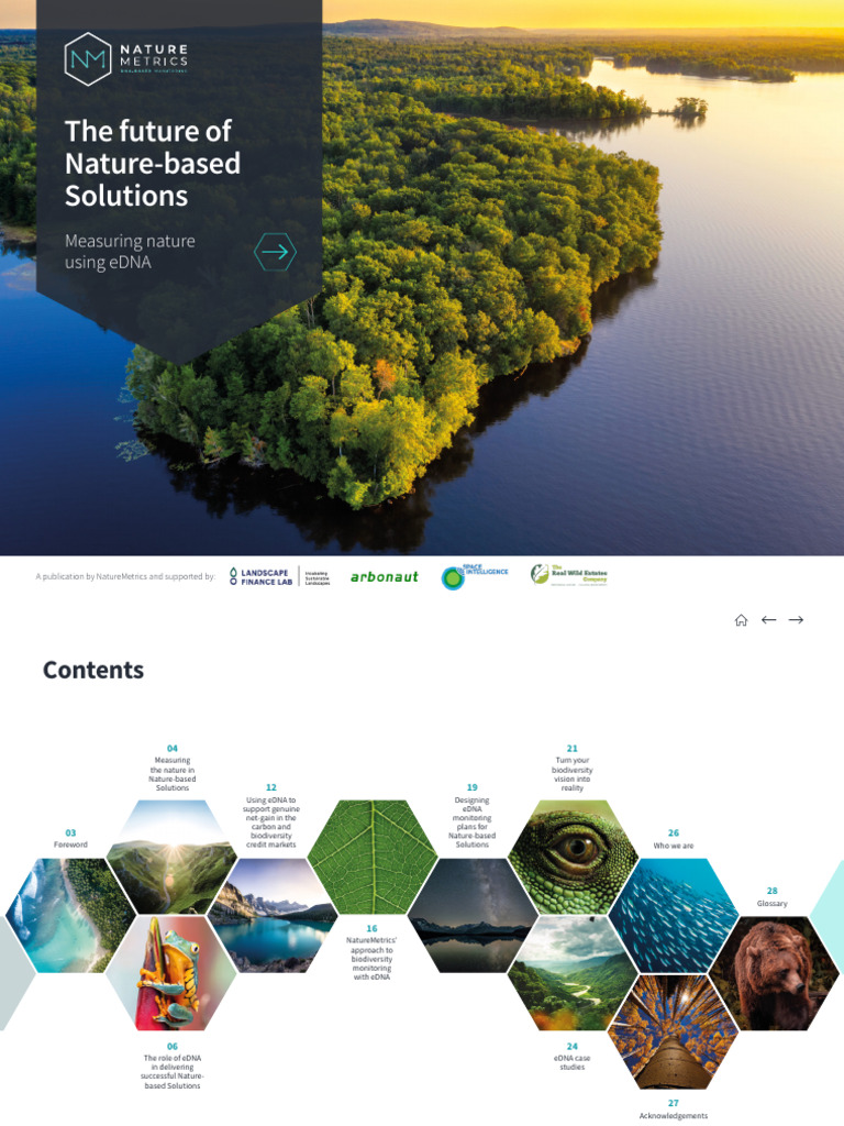 Nature Based Solutions Whitepaper NatureMetrics 2022 | PDF ...
