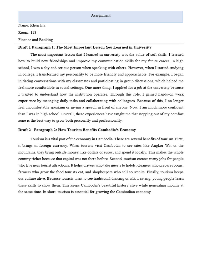 Assignment | PDF