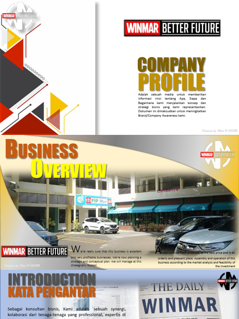 01. Comprof Winmar-better Future.060922 (1) | PDF