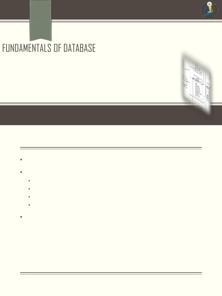 lecture 1 .Fundamentals of database | PDF | Databases | No Sql