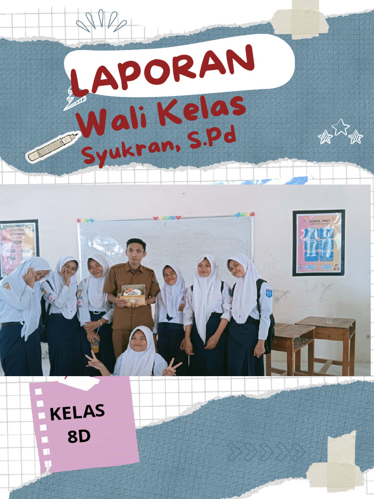 Laporan Wali Kelas_Syukran | PDF