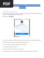 Guide d'utilisation de CISNET UPN | PDF | Mot de passe | Informatique