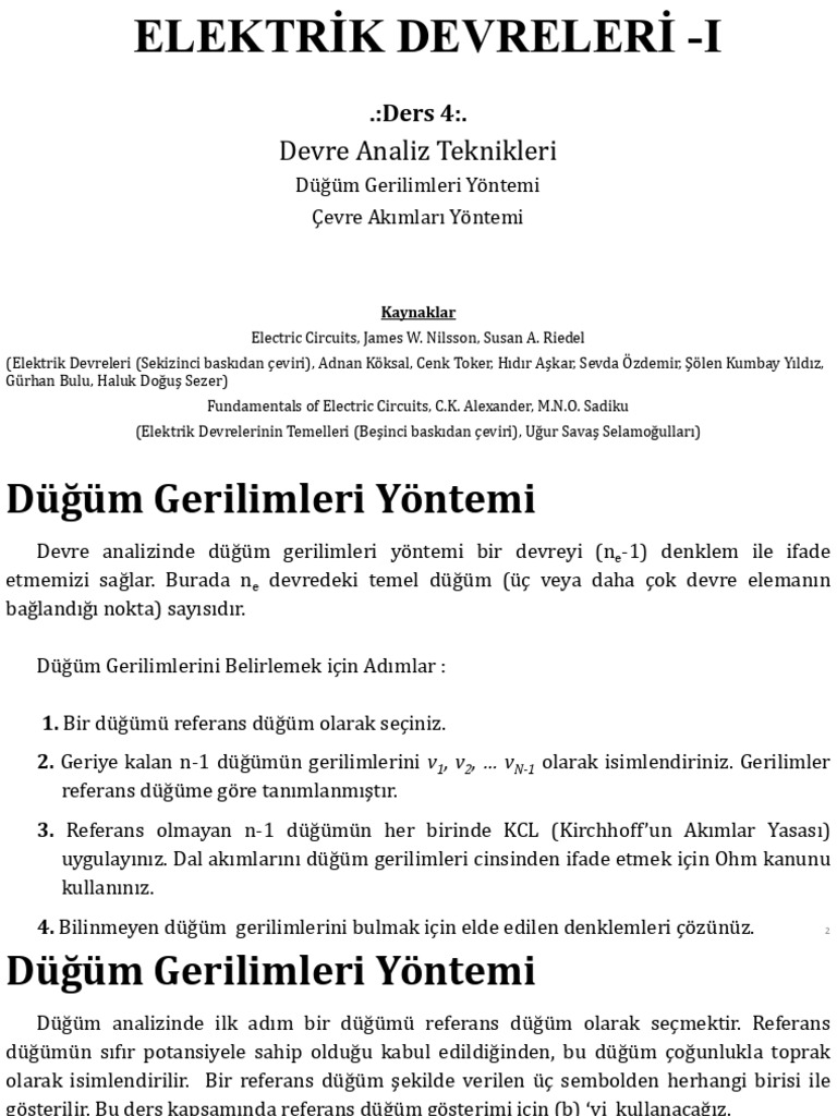 Ders 4 | PDF