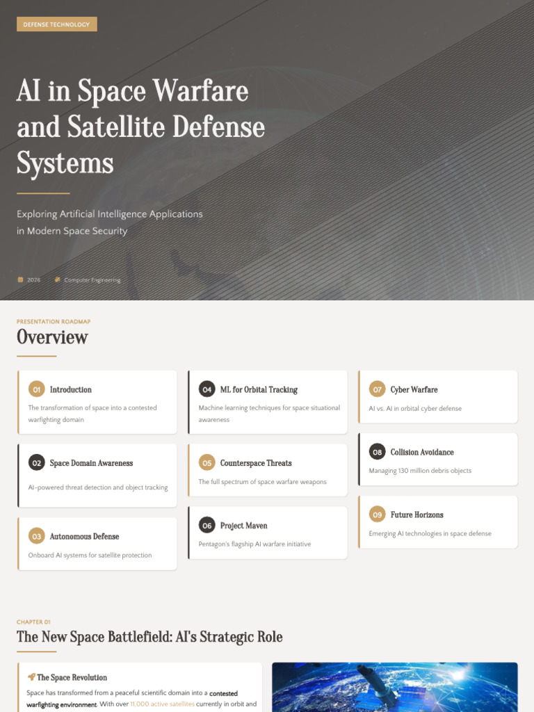 AI in Space Warfare and Satellite Defense Systems | PDF | Artificial ...