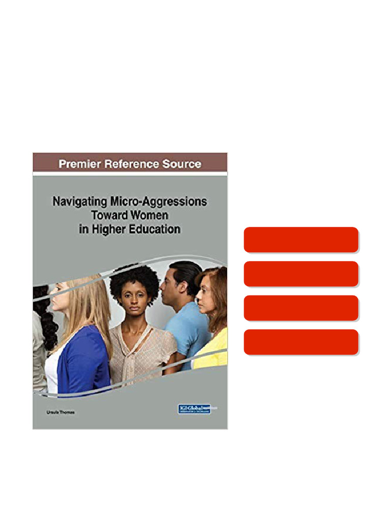Navigating Micro-Aggressions Toward Women in Higher Education full ...