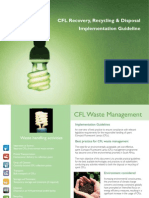 CFL recovering, recycling and disposal - Implementation Guideline