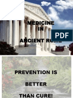 Medicine in Ancient Rome Presentation