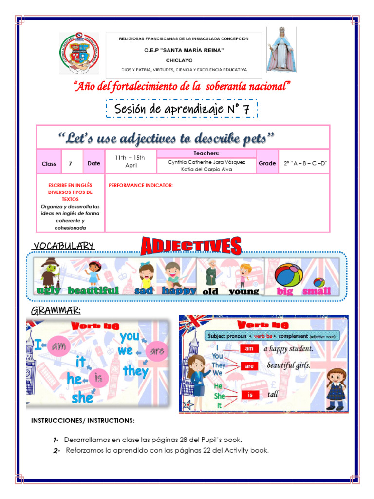 Lesson 7 - 2nd Grade | PDF