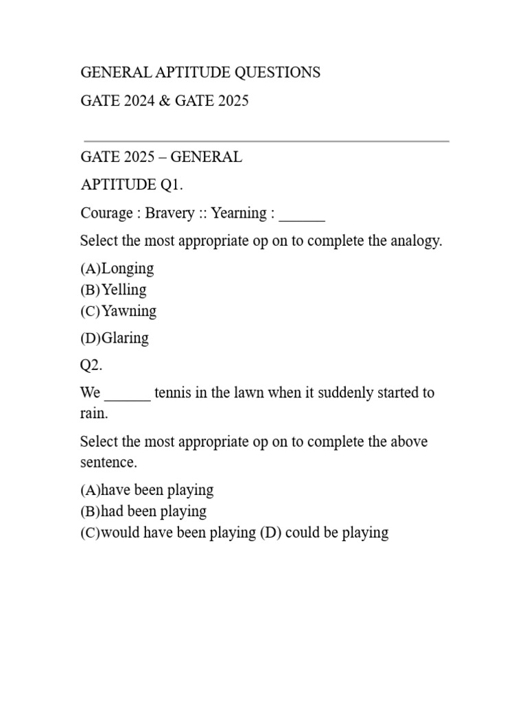 Gate Gaaptutyde Pyqs | PDF | Elementary Geometry