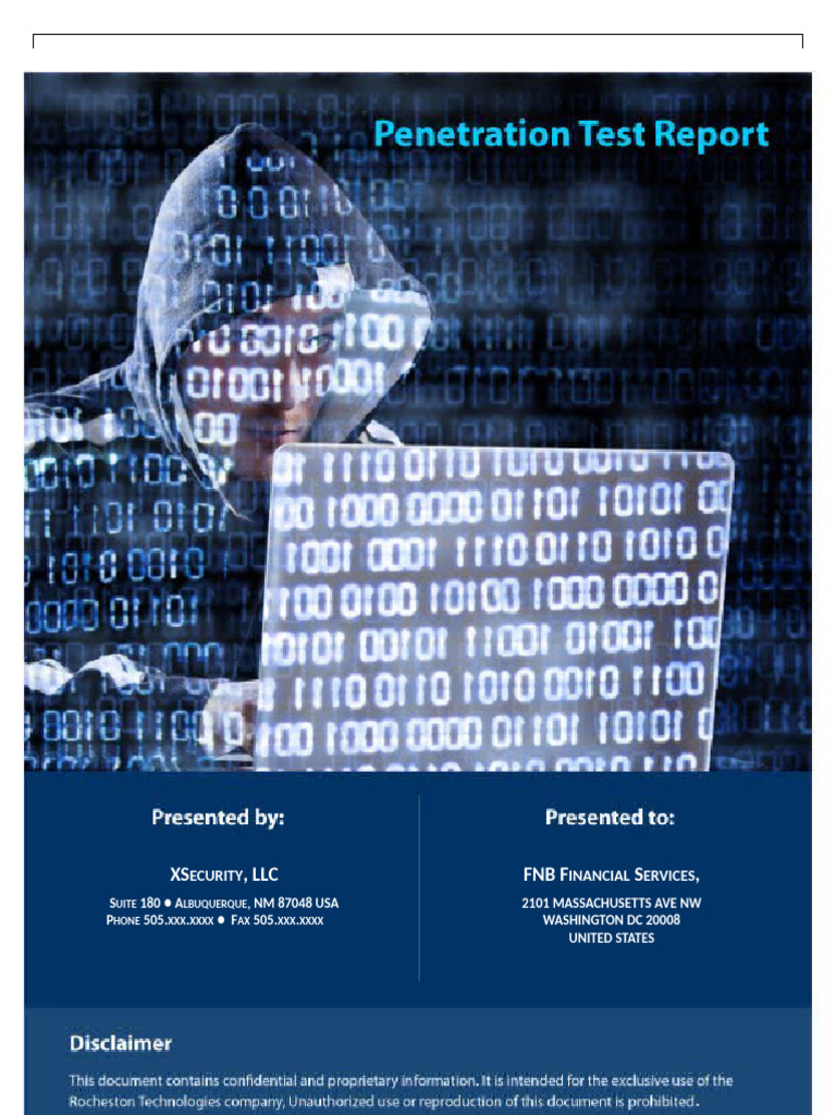 CPENT Sample Penetration Testing Report | PDF