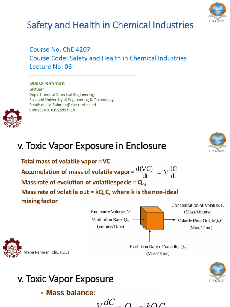 Safety Lec 06 | PDF