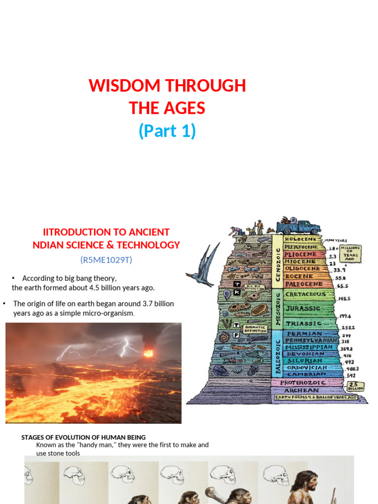2Wisdom Through the Ages | PDF | Homo | Stone Age