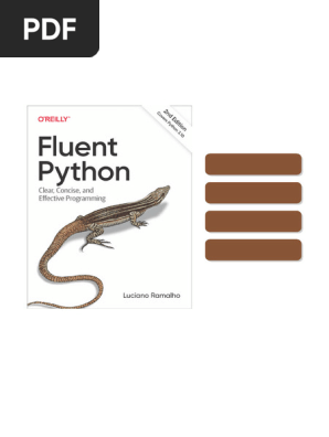 Fluent Python, 2nd Edition Luciano Ramalho Full Chapters | PDF
