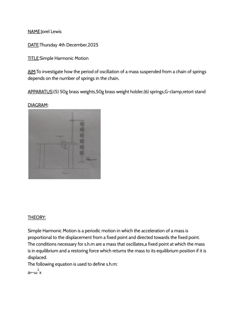 SHM LAB (2) | PDF