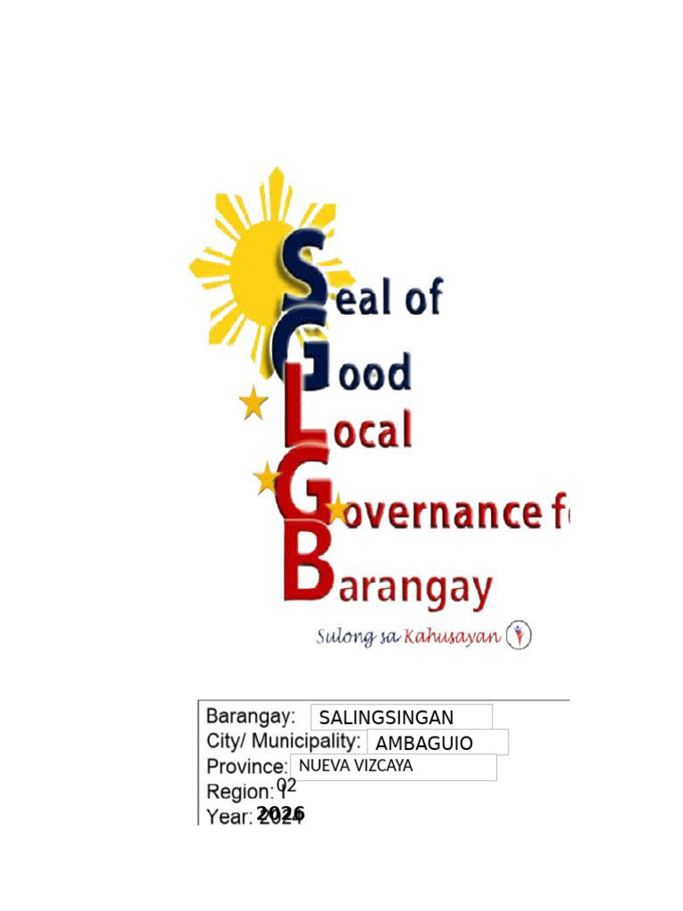 SGLG 2026 | PDF