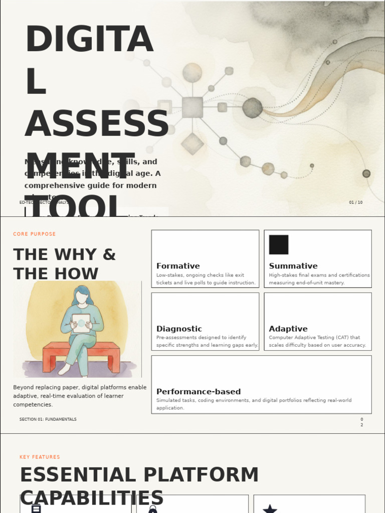 Digital Assessment Tool | PDF | Educational Technology | Educational ...