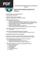 Guía Temática de Información A Investigar Por Carrera Ingenieria