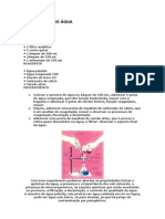 TRATAMENTO DE ÁGUA - Pratica