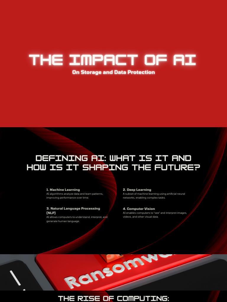 Black and Red Modern Geometric Modern Technology Keynote Presentation ...