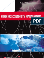 HB 221-2004 Business Continuity Management