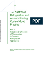 HB 40.3-2001 The Australian Refrigeration and Air-Conditioning Code of Good Practice Reduction of Emissions o