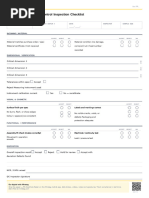 Mechanical Assembly Quality Checklist | PDF | Industrial Processes ...