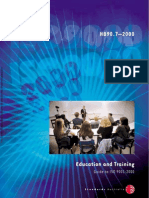 HB 90.7-2000 Education and Training - Guide to ISO 9001-2000 Education and Training - Guide to ISO 9001-2000