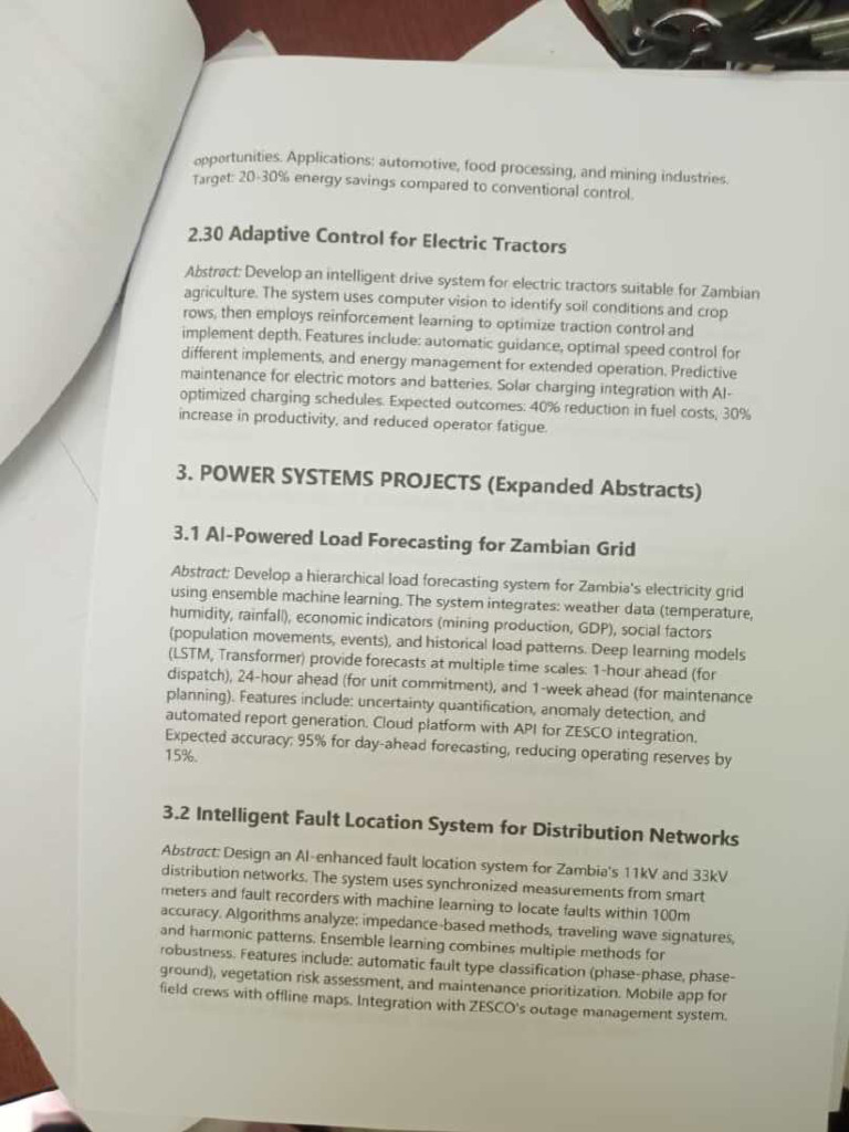 Power Systems Projects | PDF