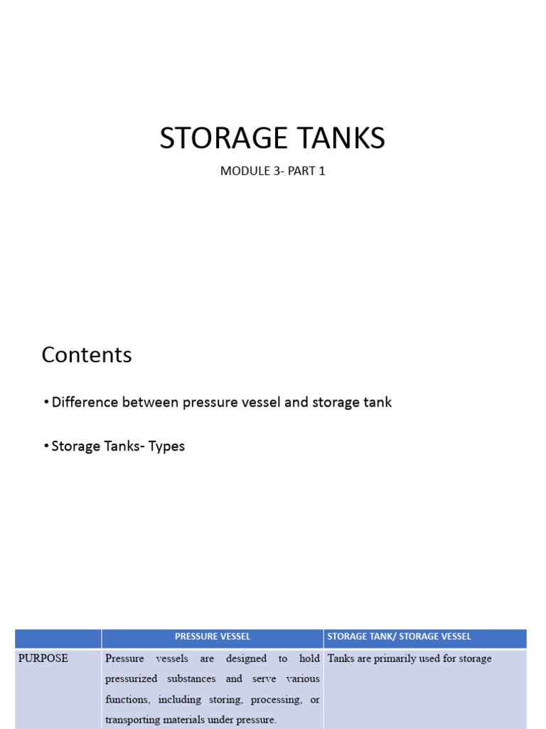 Types of Storage Tanks | PDF | Liquefied Natural Gas | Liquefied ...