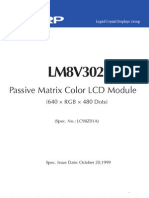 Datasheet Sharp LM8V302