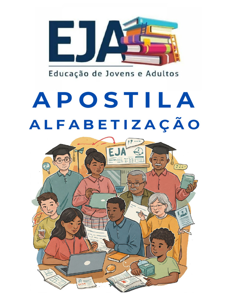 Apostila de Alfabetização para A Eja | PDF | Alfabetização | Alfabeto