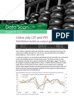 Data Scan: China July CPI and PPI