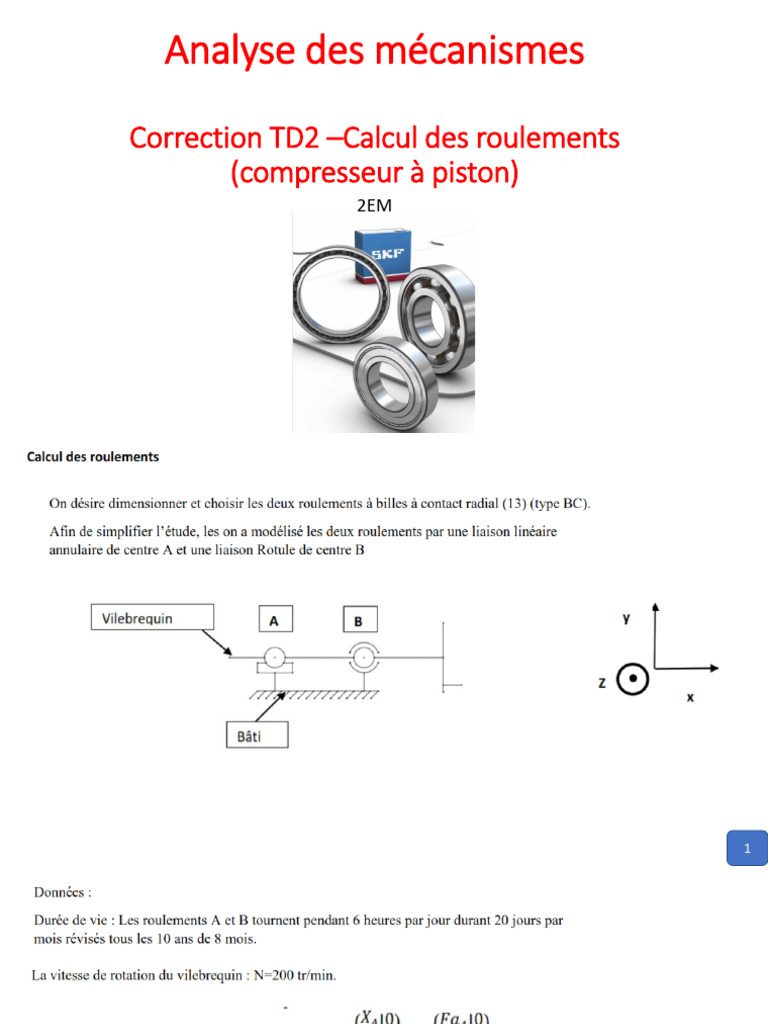 Correction TD2 - Compressur À Piston | PDF
