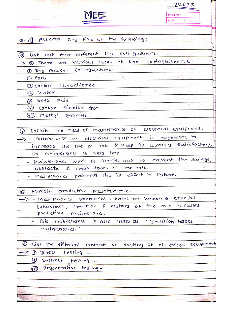MEE notes | PDF