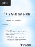 Download Science Form 2 Chapter 55_Acid and Alkali Note by MiNH Hayat SN102413838 doc pdf