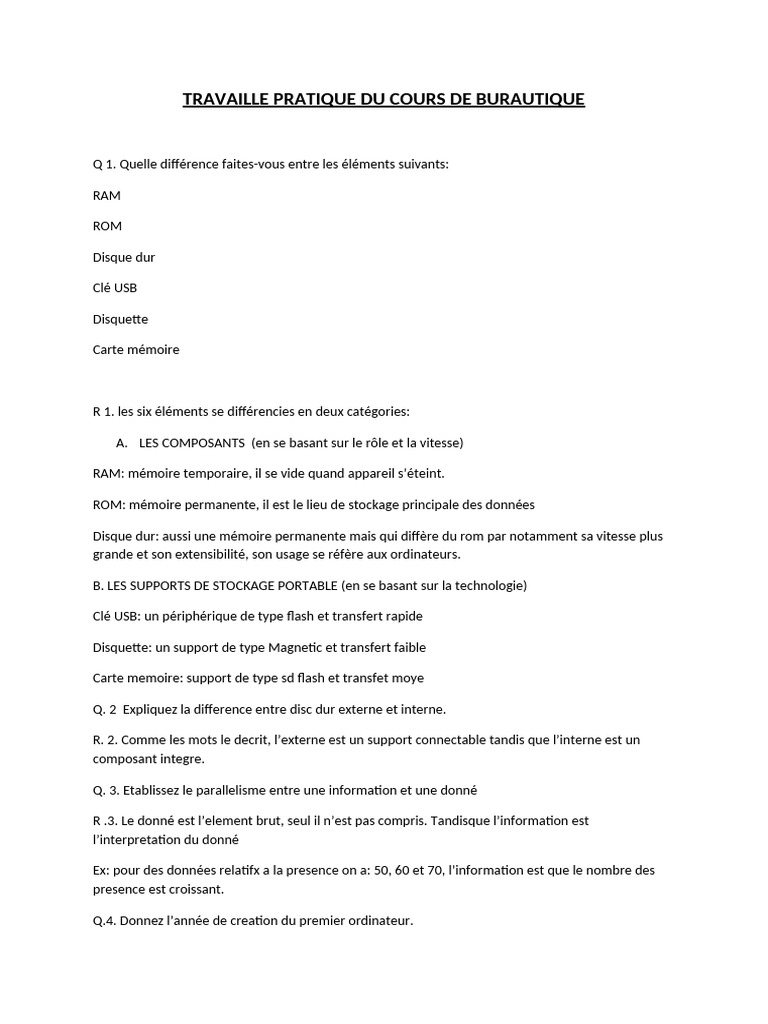 New Document 1 | PDF | Mémoire (informatique) | Mémoire flash