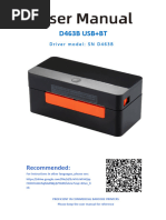 Xprinter XP-420B & XP-480B User Guide | PDF | Printer (Computing ...