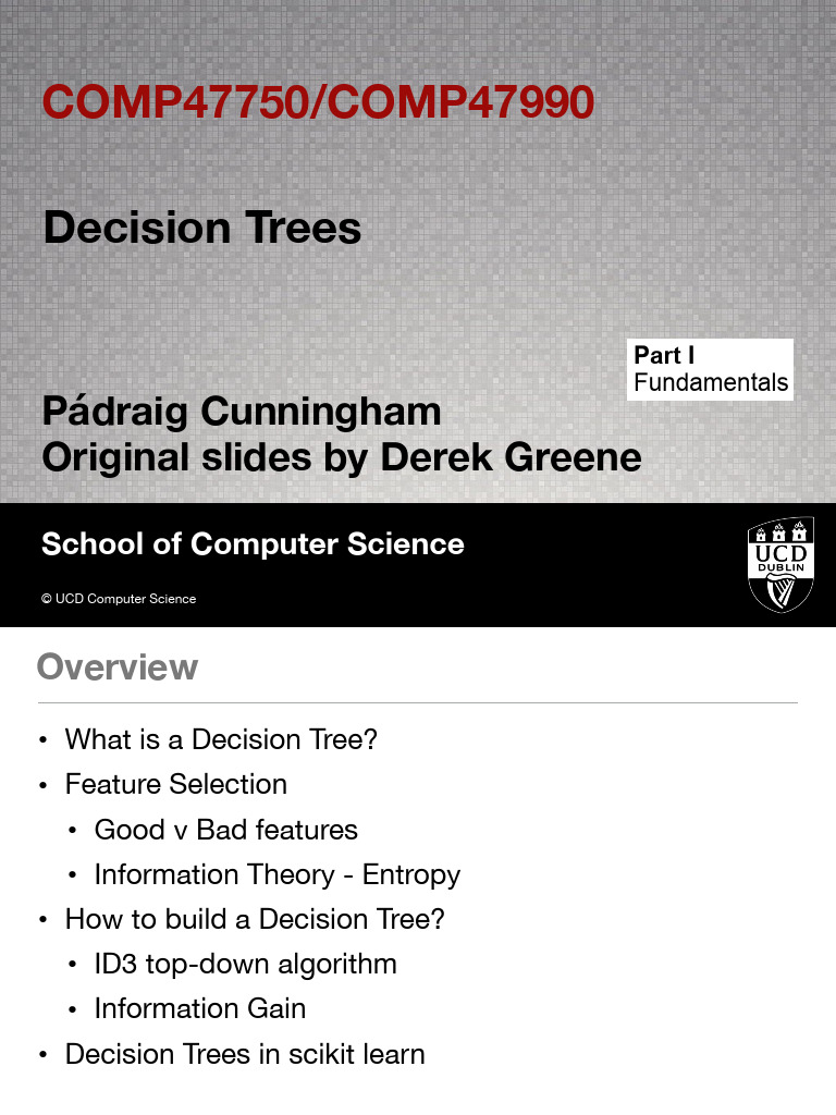 04 - Decision Trees | PDF | Applied Mathematics | Machine Learning