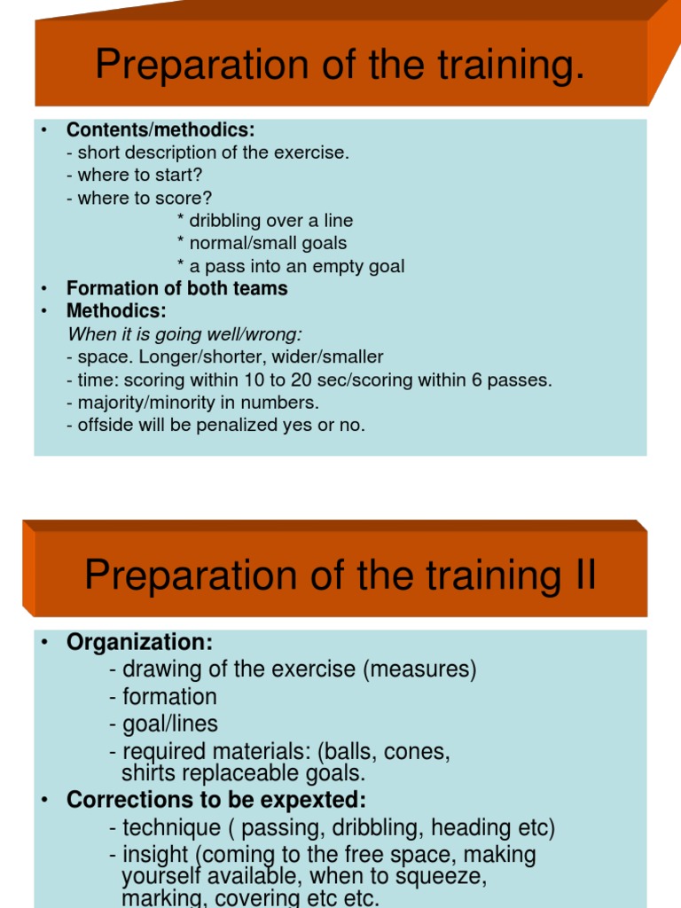 Soccer Training Guide | PDF