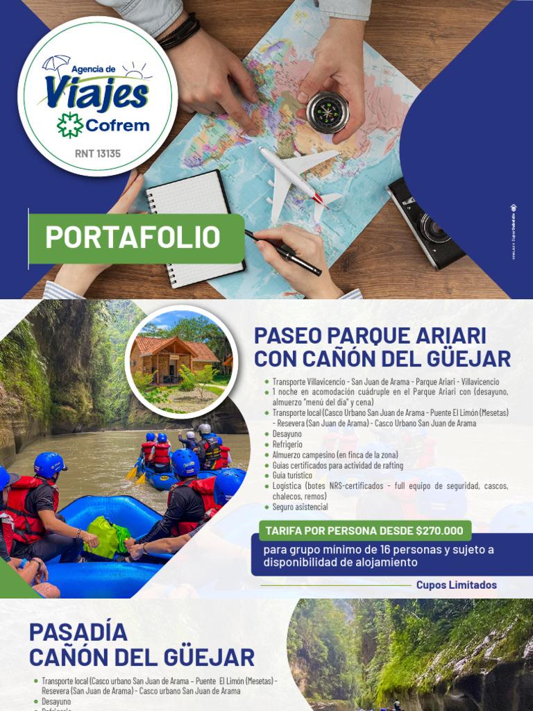 PORTAFOLIO VIAJES ACTUALIZADO | PDF | Cocina | Turismo