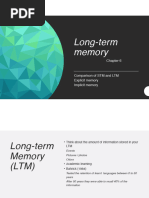 Bahrick's Study on LTM Duration | PDF | Long Term Memory | Memory