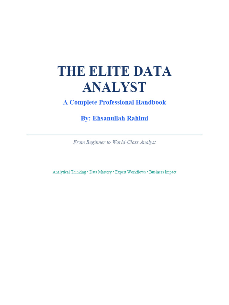 Data Analytics Steps | PDF | Statistics | Data
