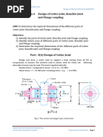 Design Procedure for Spigot Joints | PDF | Bending | Mechanics