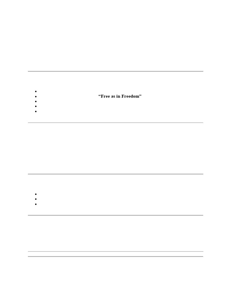 1 | PDF | Gnu | Free Software