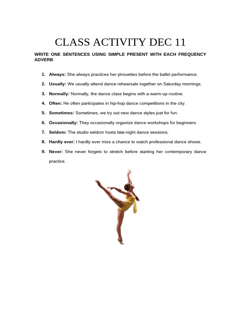 Class Activity Dec 11 | PDF