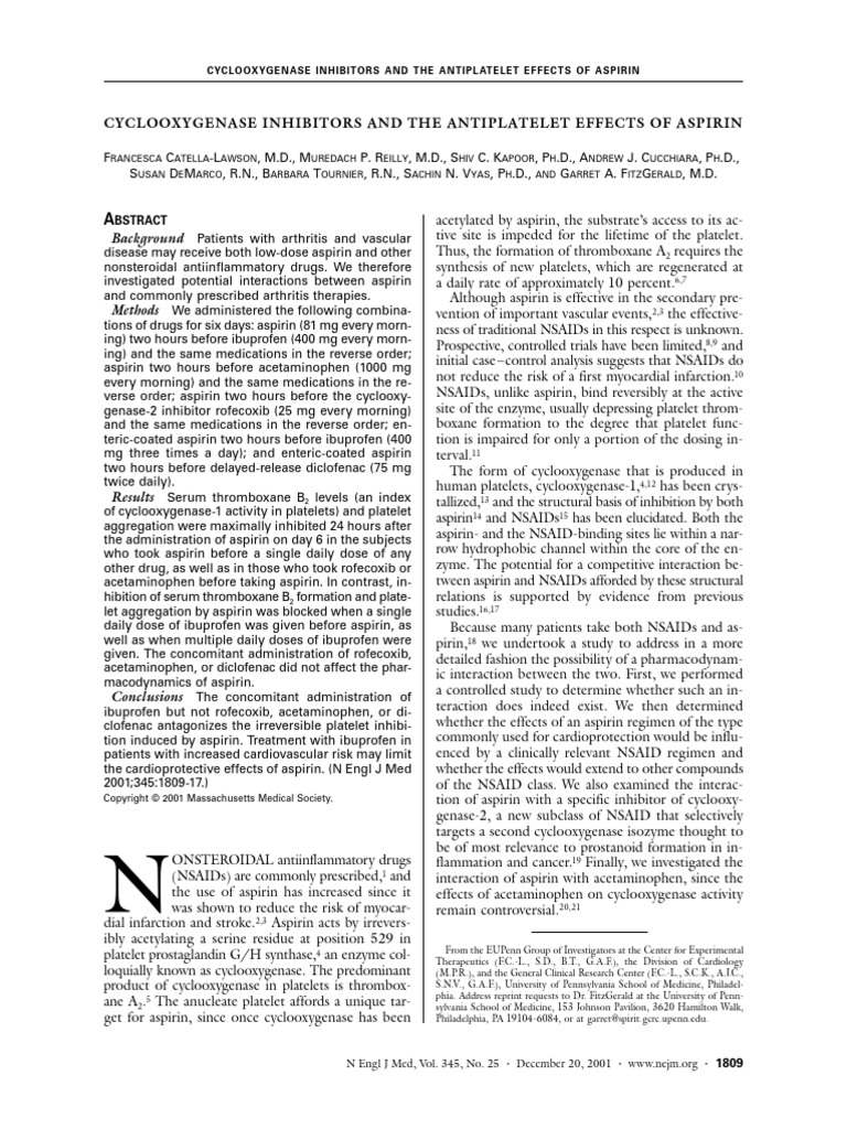 aspirina | PDF | Aspirin | Nonsteroidal Anti Inflammatory Drug