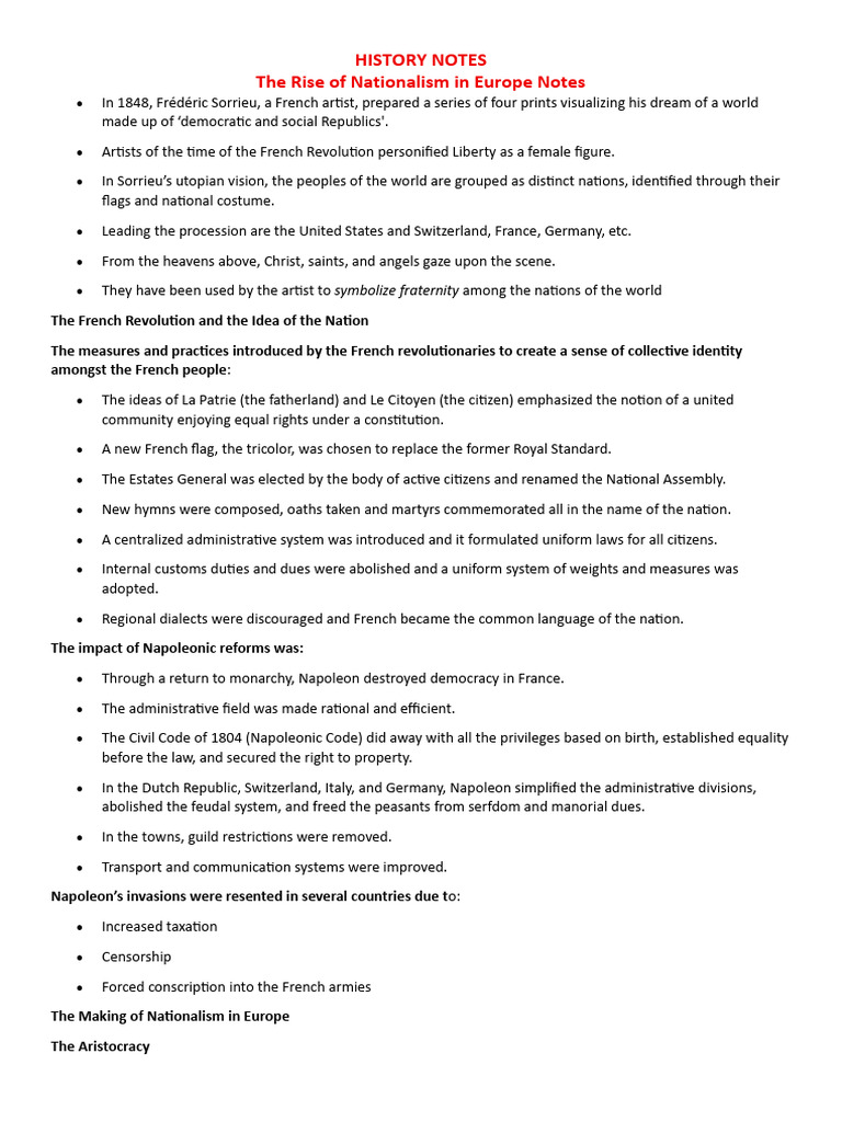 Grade 10 History Complete Notes -Vinu | PDF | Mahatma Gandhi